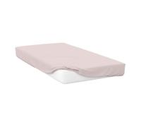 Belledorm 200 Thread Count Egyptian Cotton Fitted Sheet - Powder Pink - Powder Pink - 6ft 6 - 100% Egyptian Cotton