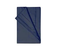 200 Thread Count Egyptian Cotton Flat Sheet - BM116 - Navy / Single