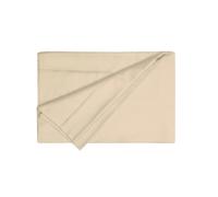 200 Thread Count Egyptian Cotton Flat Sheet - BM116 - Papyrus / Double