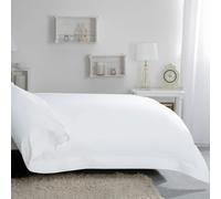 Belledorm 400 Thread Count Egyptian Cotton Duvet Cover, Super King, White