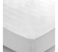 Belledorm 400 Thread Count Egyptian Cotton Fitted Sheet, King, White