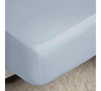 Belledorm 400 Thread Count 100% Egyptian Cotton 12 Inch Deep Fitted Sheet, Duck Egg, Single