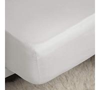 Belledorm 400 Thread Count 100% Egyptian Cotton 15 Inch Extra Deep Fitted Sheet, Ivory, King