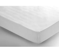 Belledorm 400 Thread Count Egyptian Cotton Fitted Sheet, Single, White