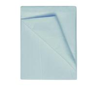 400 Thread Count Egyptian Cotton Flat Sheet - BM134 - Duck Egg Blue / Superking