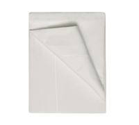 400 Thread Count Egyptian Cotton Flat Sheet - BM134 - Ivory / Single