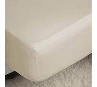 Belledorm 400 Thread Count Egyptian Cotton Ultra Deep Fitted Sheet (Double) (Cream)