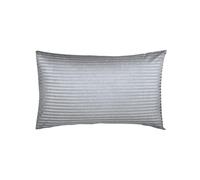 Belledorm 540 Thread Count Satin Stripe Housewife Pillowcases (Pair) - Platinum - Platinum - One Size