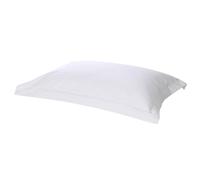 Belledorm 540 Thread Count Satin Stripe Oxford Pillowcase - White - White - One Size