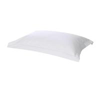 Belledorm 540 Thread Count Satin Stripe Oxford Pillowcase - White - White - One Size