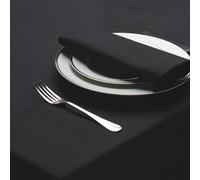 Belledorm Amalfi Napkins (Pack Of 4) - Black - One Size - Black - 100% Polyester