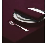 Belledorm Amalfi Rectangular Table Cloth - Maroon - 178 x 366cm - Maroon