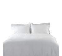 Belledorm Bamboo Fitted Sheet - White - White - Double