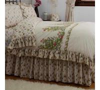 Belledorm Bella Mae Duvet Cover Ivory (Single)