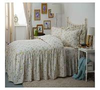 Belledorm Bluebell Meadow Country Dreams Floral Quilted Fitted Bedspread, Multi, Single