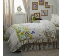 Belledorm Bluebell Meadow Duvet Cover - Ivory - Ivory - Double