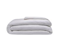 Belledorm Brushed Cotton Duvet Cover - Grey - Superking - Grey - 100% Cotton