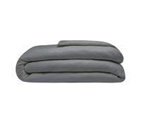 Belledorm Brushed Cotton Duvet Cover - Charcoal - Charcoal - Superking