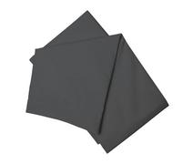 Belledorm Brushed Cotton Extra Deep Fitted Sheet - Charcoal - Charcoal - Double