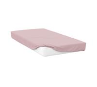 Belledorm Brushed Cotton Extra Deep Fitted Sheet - Powder Pink - Powder Pink - Double
