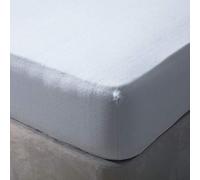 Belledorm Brushed Cotton Fitted Sheet - Single, Blue