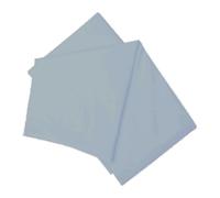 Belledorm Brushed Cotton Flat Sheet - Blue - Single - Blue