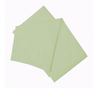 Belledorm Brushed Cotton Flat Sheet - Green Apple - Double - Green Apple
