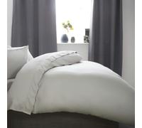 Belledorm Cotton Sateen 1000 Thread Count Duvet Cover - Platinum - Platinum - Kingsize