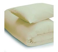 Belledorm Cream Duvet Cover, 200 Thread Count Percale | (King Size)