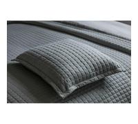 Belledorm Crompton Filled Cushion - Grey - One Size - Grey - 60% Cotton/40% Polyester