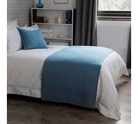 Belledorm Crompton Quilted Bed Runner Cobalt (One Size)