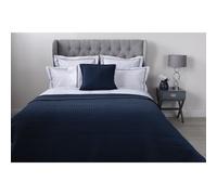 Belledorm Crompton Quilted Throw - Navy - 200cm x 150cm - Navy - 60% Cotton/40% Polyester