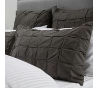 Belledorm Darley Housewife Pillowsham - Charcoal Grey - Charcoal Grey - One Size