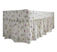 Belledorm Delphine Fitted Valance - White - White - King