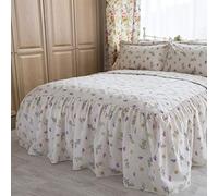 Belledorm Delphine Floral Print Quilted Bedspread, Multi, Single