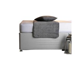 Belledorm Divan Extra Deep Fitted Sheet - Cloud - Cloud - Double