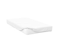 Belledorm Divan Extra Deep Fitted Sheet - White - White - Single - 90% Polyester/10% Spandex