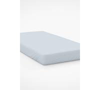 Belledorm Easy Care 200 Thread Count Cotton Polyester Percale 28cm Fitted Sheet in Duck Egg Blue | Size: Small Single Belledorm Duck Egg Blue Small Single