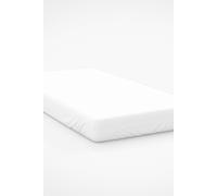 Belledorm Easy Care 200 Thread Count Cotton Polyester Percale 28cm Fitted Sheet in White | Size: Double Belledorm White Double