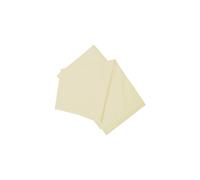 Belledorm Easy Care 200 Thread Count Cotton Polyester Percale Flat Sheet in Ivory | Size: Single Belledorm Ivory Single