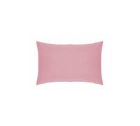 Belledorm Easy Care 200 Thread Count Cotton Polyester Percale Housewife Pillowcase in Dark Pink Belledorm Dark Pink