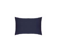 Belledorm Easy Care 200 Thread Count Cotton Polyester Percale Housewife Pillowcase in Navy Belledorm Navy