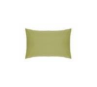 Belledorm Easy Care 200 Thread Count Cotton Polyester Percale Housewife Pillowcase in Olive Belledorm Olive