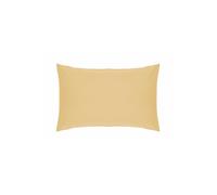 Belledorm Easy Care 200 Thread Count Cotton Polyester Percale Housewife Pillowcase in Yellow Belledorm Yellow