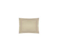 Belledorm Easy Care 200 Thread Count Cotton Polyester Percale Oxford Pillowcase in Beige Belledorm Beige