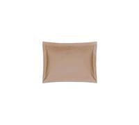 Belledorm Easy Care 200 Thread Count Cotton Polyester Percale Oxford Pillowcase in Light Brown Belledorm Light Brown