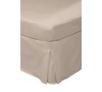 Belledorm Easy Care 200 Thread Count Cotton Polyester Percale Platform Valance in Cream | Size: Single Belledorm Cream Single