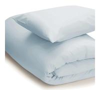 Belledorm Easycare Percale Duvet Cover - Duck Egg Blue - Kingsize - Duck Egg Blue - 50% Cotton/50% Polyester