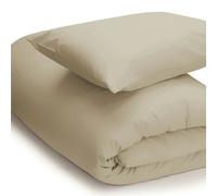 Belledorm Easycare Percale Duvet Cover - Mushroom - Mushroom - Kingsize