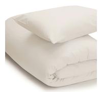 Belledorm Easycare Percale Duvet Cover - White - White - Kingsize